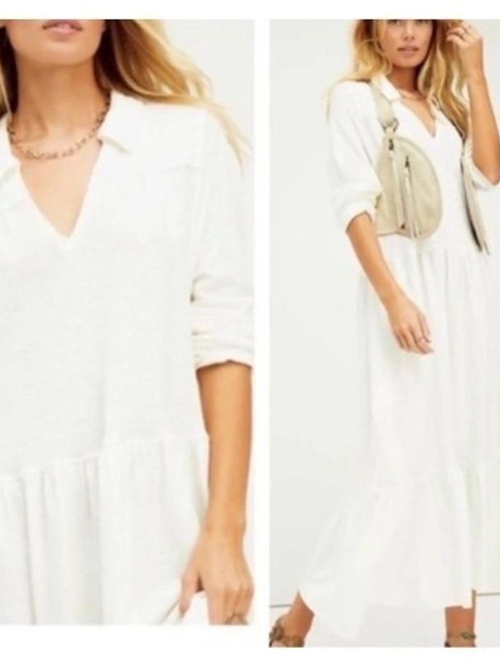Free People Beach Moonlight MIDI Dress XS